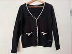Gilet noir, Kleding | Dames, Ophalen of Verzenden, Zo goed als nieuw, Zwart