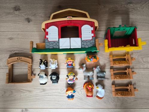Fischer Price Little People 'boerderij' (set 1, 18 items), Kinderen en Baby's, Speelgoed | Fisher-Price, Gebruikt, Speelset, Met geluid