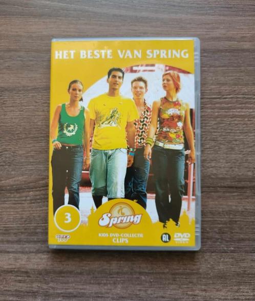DVD - Het beste van Spring - SPRING - Studio 100 - €5, Cd's en Dvd's, Dvd's | Muziek en Concerten, Zo goed als nieuw, Muziek en Concerten