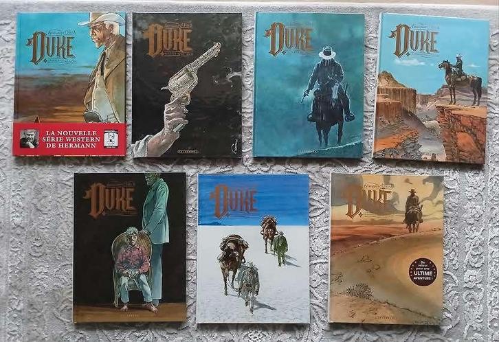 BD 7 tomes Duke Hermann Neuf EO 2 dédicaces, Boeken, Stripverhalen, Nieuw, Meerdere stripboeken, Ophalen of Verzenden