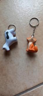 Sleutelhangers vos en koe, Ophalen of Verzenden, Nieuw