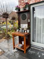 Volle eiken tuin decoratie, Tuin en Terras, Tuinhaarden, Ophalen, Zo goed als nieuw