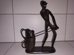 Mooi modern beeld van een golfer, Antiek en Kunst, Ophalen of Verzenden