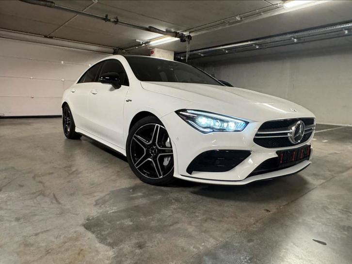 Mercedes Benz CLA35 AMG 4MATIC PANO CAMERA KUIPZETELS, Auto's, Mercedes-Benz, Particulier, CLA, 360° camera, 4x4, ABS, Achteruitrijcamera