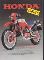 1983 Moto Honda XLV 750 R brochure publicitaire collection, Verzenden, Gelezen