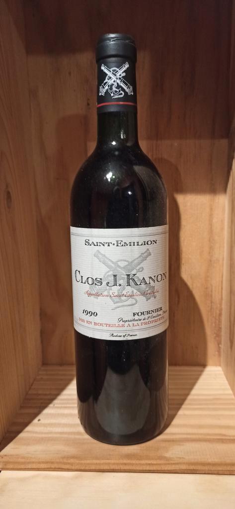 CLOS KANON  90    2 e vin du Ch. CANON  1ER GRAND CRU CLASSÉ, Collections, Vins, Neuf, Enlèvement