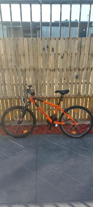vélo de montagne tout terrain btwin pour enfants, Enlèvement, Comme neuf, 20 à 24 pouces, B-Twin