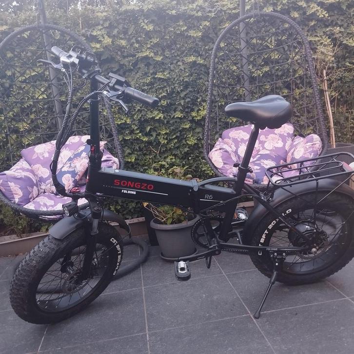 Vélo électrique Fatbike Songzo R6, Fietsen en Brommers, Elektrische fietsen, Zo goed als nieuw, Ophalen