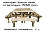 zware picknick tafels 8 personen bouwpakket, Ophalen, Nieuw