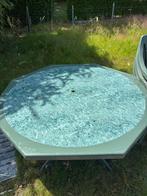 tuintafel, Tuin en Terras, Ophalen, Gebruikt, Rechthoekig, Plastic