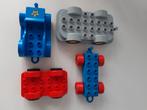 Leuk pakketje lego duplo wagentjes, Kinderen en Baby's, Speelgoed | Duplo en Lego, Ophalen, Zo goed als nieuw, Duplo