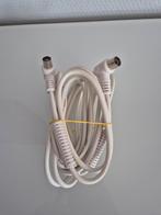 Câble antenne TV coaxial (coudé) - Très bon état, Audio, Tv en Foto, Audiokabels en Televisiekabels, Ophalen of Verzenden, Gebruikt