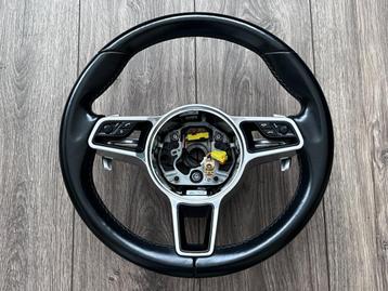 Porsche Macan 95B zwart stuur sportstuur stuurwiel PDK 2016 beschikbaar voor biedingen