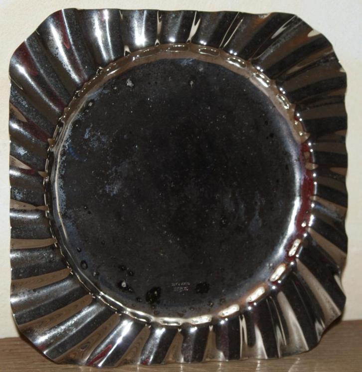 TORRE verzilverde flesonderlegger VINTAGE, Antiek en Kunst, Antiek | Zilver en Goud, Zilver, Ophalen of Verzenden