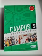 Campus 5 (leerwerkboek nederlands), Boeken, Schoolboeken, Ophalen, ASO, Nieuw, Pelckmans