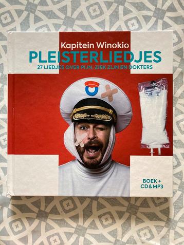 Boek + CD Kapitein Winokio Pleisterliedjes