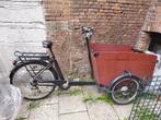 Elektrische bakfiets, Fietsen en Brommers, Ophalen, Zo goed als nieuw