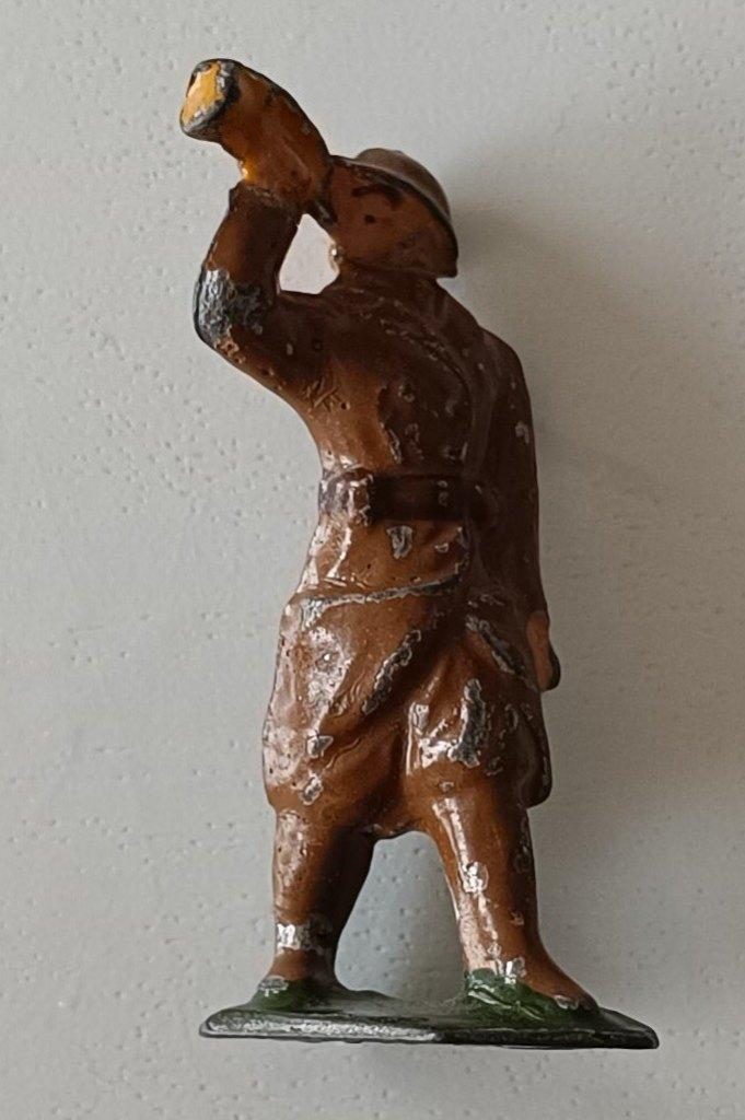 Soldat  clairon : 4,5cm  2cm  : 17g : métal  : marque ?, Collections, Statues & Figurines, Utilisé, Humain, Enlèvement ou Envoi