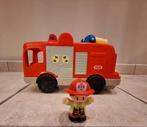 Camion pompier Fisher Price, Ophalen of Verzenden, Zo goed als nieuw, Met geluid