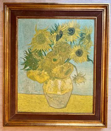 Reproductie: De zonnebloem Vincent Van Gogh