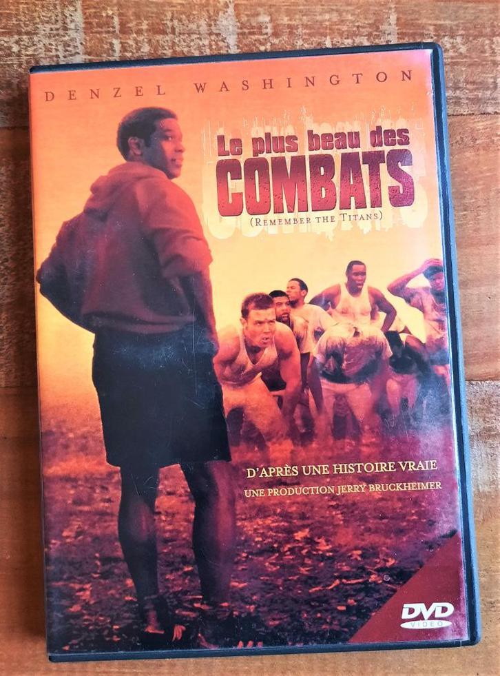 Le plus beau des combats - Boaz Yakin - Denzel Washington, Cd's en Dvd's, Dvd's | Avontuur, Gebruikt, Ophalen of Verzenden