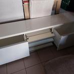 Witte glanzende tv kast. Gebruikt in goede staat, Huis en Inrichting, Ophalen