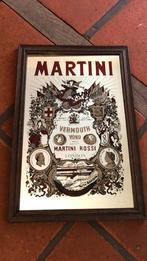 MARTINI  rossi london  oude spiegel in 2 kleuren, Verzenden, Gebruikt, Overige typen