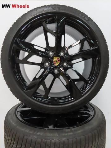 Originele Porsche Taycan 21 inch velgen Cross T winterbanden beschikbaar voor biedingen