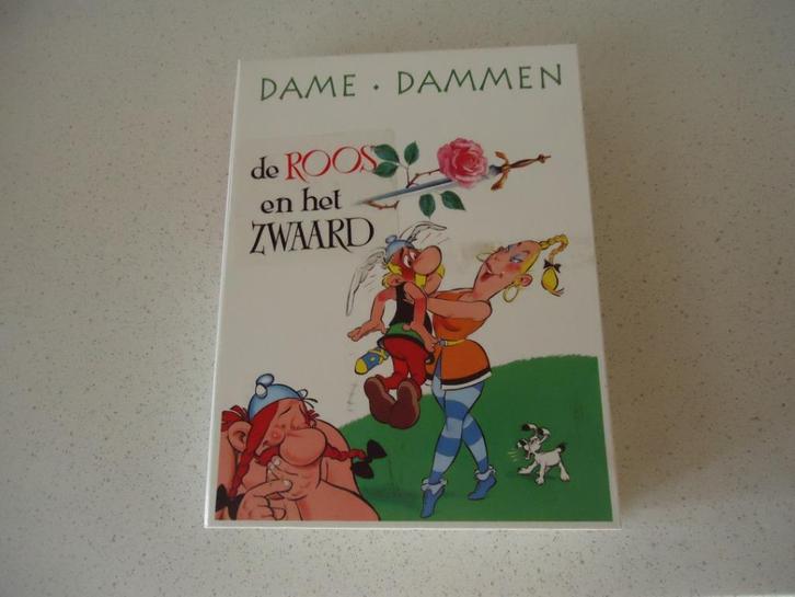 Collectors Item "Dammen" Asterix en de Belgen in Nieuwe, Hobby en Vrije tijd, Gezelschapsspellen | Bordspellen, Zo goed als nieuw