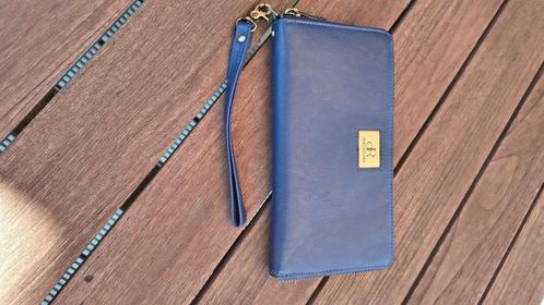 Portefeuille dR Amsterdam – Blauw – Zo goed als nieuw, Handtassen en Accessoires, Portemonnees, Zo goed als nieuw, Overige merken