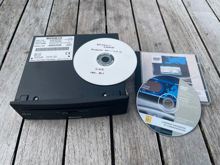 DVD GPS Navigatie Calculator Renault Espace IV CCA 2210, Auto diversen, Autonavigatie, Gebruikt, Ophalen of Verzenden
