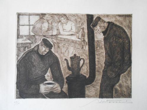 FOSSOUL Marguerite  2 etsen, Antiek en Kunst, Kunst | Etsen en Gravures, Verzenden