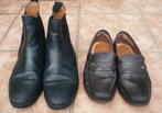 Bottines pour hommes + paire de chaussures gratuite - T 43, Enlèvement ou Envoi, Autres types, Porté, Noir
