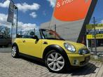 Mini Cooper Cabrio *YELLOW EDITION* 2009 139dkm 1.6i Airco, Voorwielaandrijving, 4 zetels, Zwart, Overige kleuren