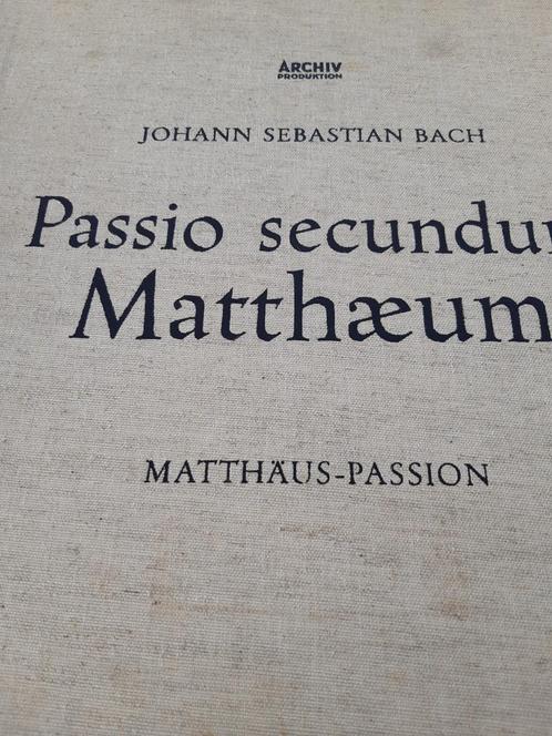 Passion secondaire Matthew, Musique & Instruments, Musiques & Instruments Autre, Enlèvement ou Envoi