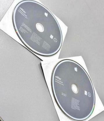 OS X 10.3.3 Software Install Restore Disc Set ATH 2.2 eMac beschikbaar voor biedingen
