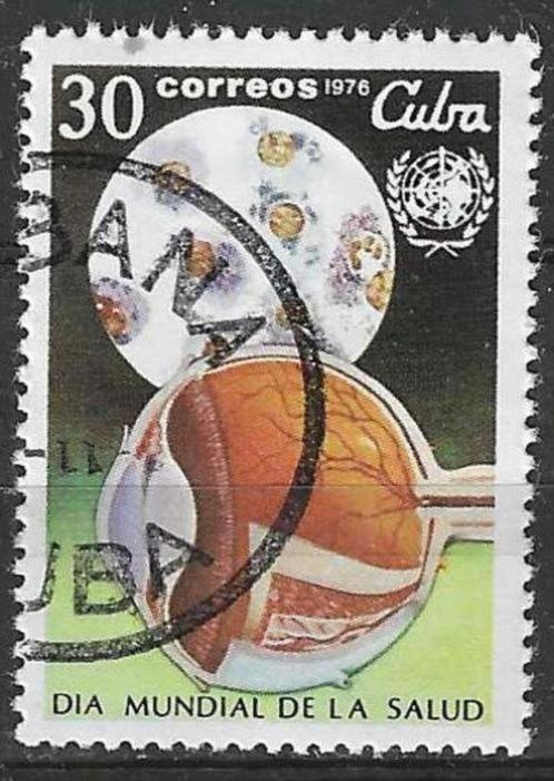 Cuba 1976 - Yvert 1918 - Werelddag van de Gezondheid (ST), Postzegels en Munten, Postzegels | Amerika, Gestempeld, Verzenden