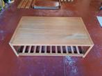 Teak salontafel 15 euro!, Ophalen, Gebruikt