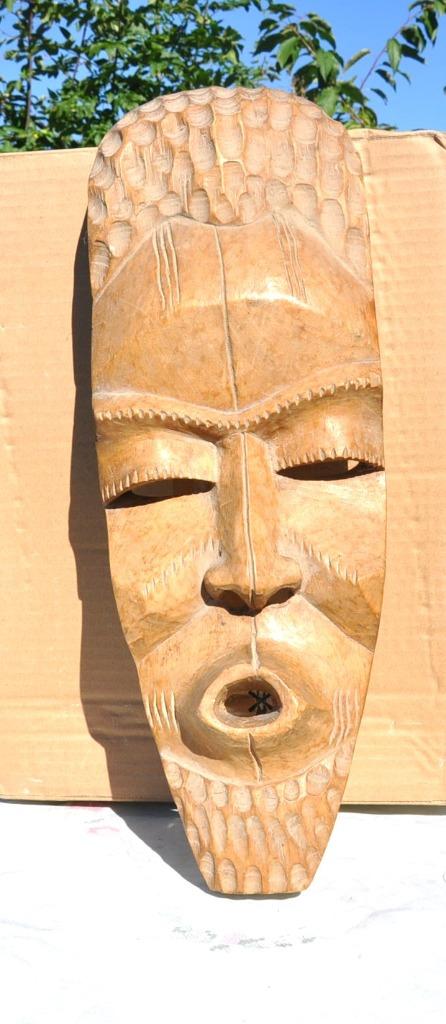 masque africain mural en bois modele 6, Enlèvement ou Envoi