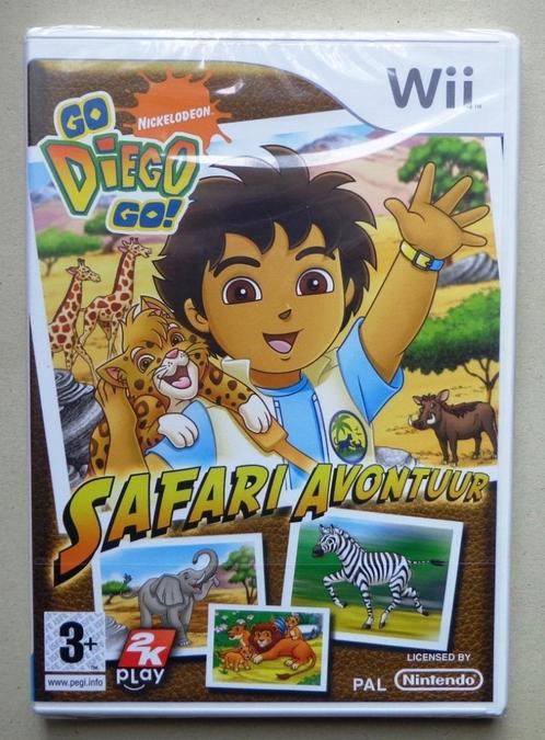 Go Diego Go Safari Avontuur voor de Nintendo Wii Nieuw, Consoles de jeu & Jeux vidéo, Jeux | Nintendo Wii, Neuf, Enlèvement ou Envoi
