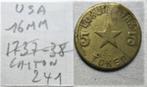 eton luxury tax 5*5 token 16 mm Verenigde Staten - Belasting, Ophalen of Verzenden, Overige materialen