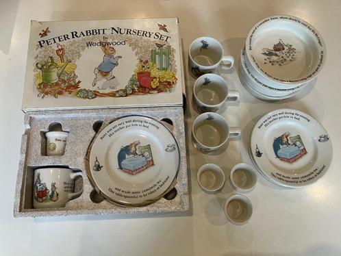 Peter Rabbit nursery set by Wedgwood 1982, Antiek en Kunst, Curiosa en Brocante, Ophalen of Verzenden
