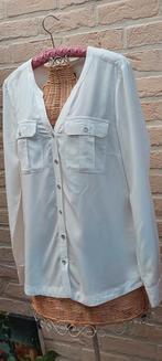 Hemdbloes maat 38 i am jbc, Kleding | Dames, Blouses en Tunieken, Maat 38/40 (M), Wit, Ophalen of Verzenden, Zo goed als nieuw