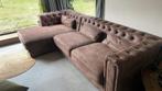 Zetel (hoekzetel) te koop, Huis en Inrichting, Ophalen, Zo goed als nieuw, Kunststof, Chesterfield