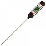 Digitale Bakthermometer voor Barbeque of Keuken Zwart 228mm, Ophalen of Verzenden, Nieuw