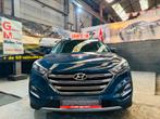 Hyundai Tucson 2.0 crdi 4wd boîte auto 10/2017 full options, Auto's, 1995 cc, 4 cilinders, Blauw, Leder