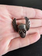 Doodshoofd met vleugels metalen pin, Ophalen of Verzenden, Nieuw