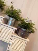 Jardinière en métal effet vieilli., Ophalen, Zo goed als nieuw, Metaal