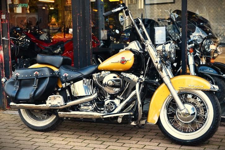 HARLEY DAVIDSON HERITAGE SOFTAIL CLASSIC ***MOTOVERTE.BE***, Motos, Motos | Harley-Davidson, Entreprise, Chopper, 2 cylindres