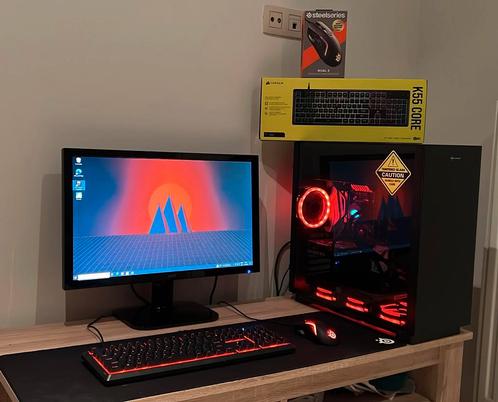 Complete Gaming Pc Setup! In Nieuwe Staat! ️, Informatique & Logiciels, Ordinateurs de bureau, Comme neuf, HDD, SSD, Avec carte vidéo